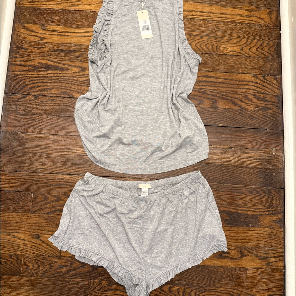 Eberjey Gray Women's Pajama Set